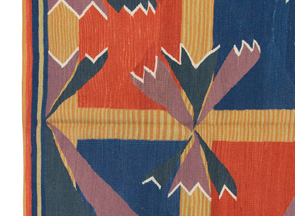 New Handmade Kilim 5'1 x 7'6 feet 155 x 228 cm