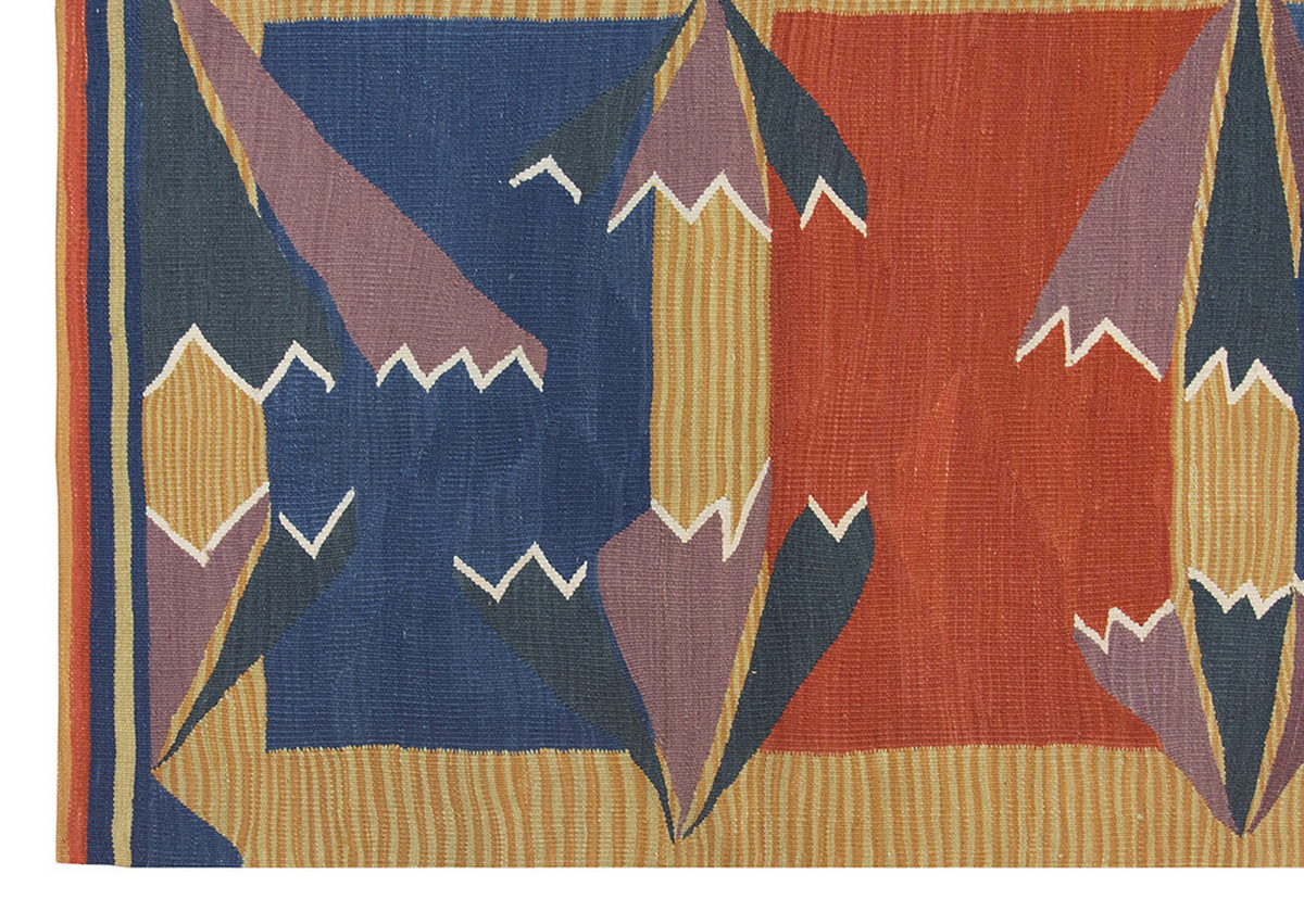 New Handmade Kilim 5'1 x 7'6 feet 155 x 228 cm