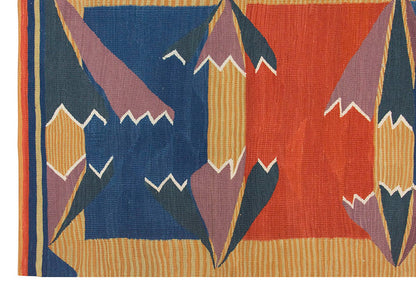 New Handmade Kilim 5'1 x 7'6 feet 155 x 228 cm