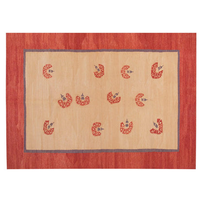New Handmade Kilim 5'2 x 7'3 feet 158 x 220 cm