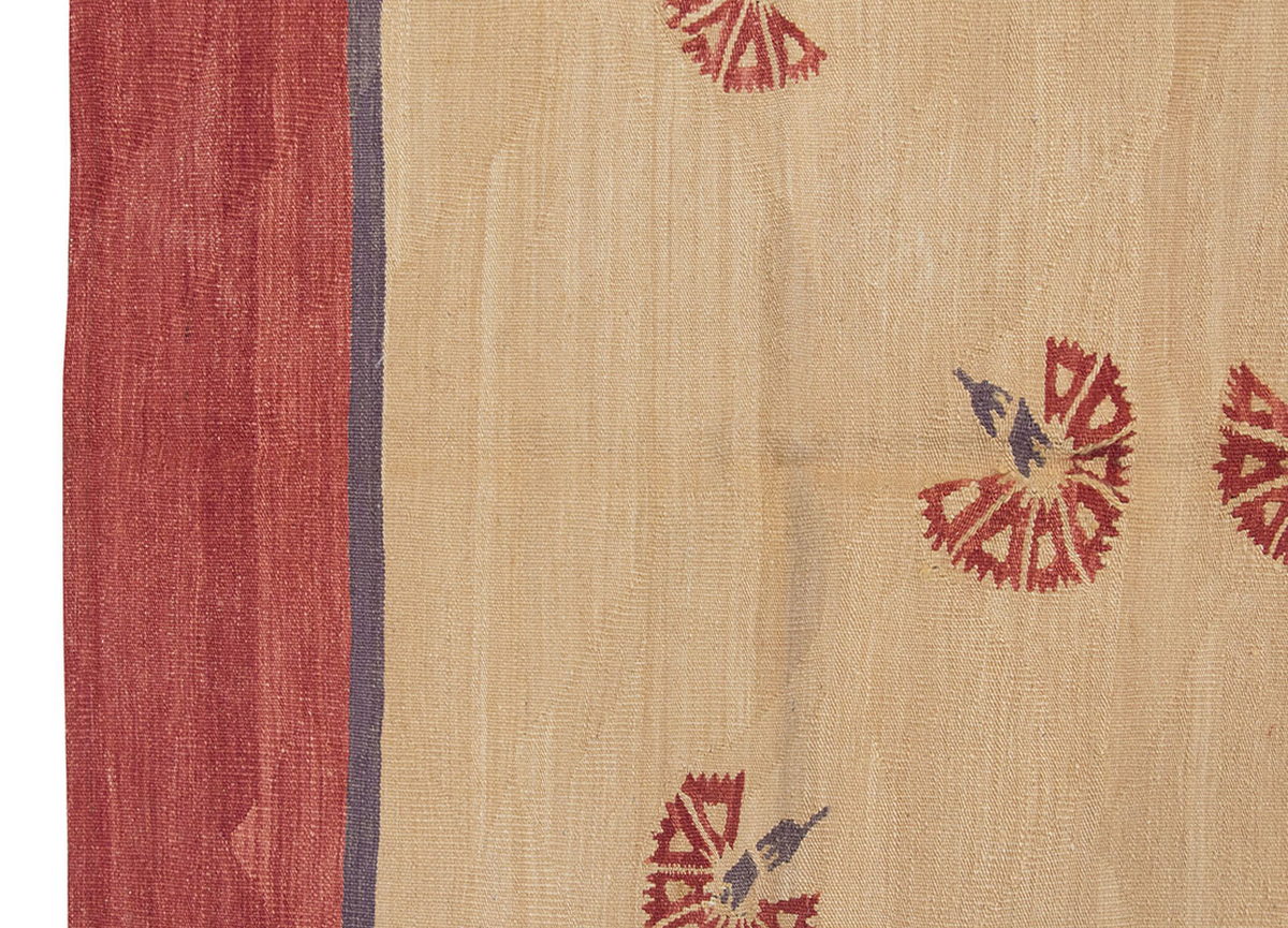 New Handmade Kilim 5'2 x 7'3 feet 158 x 220 cm
