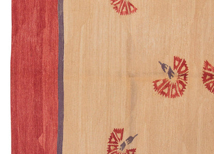 New Handmade Kilim 5'2 x 7'3 feet 158 x 220 cm