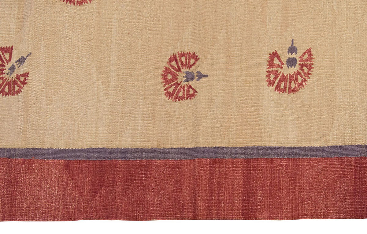New Handmade Kilim 5'2 x 7'3 feet 158 x 220 cm