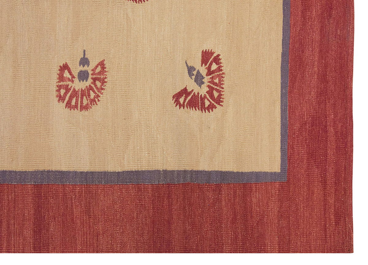 New Handmade Kilim 5'2 x 7'3 feet 158 x 220 cm