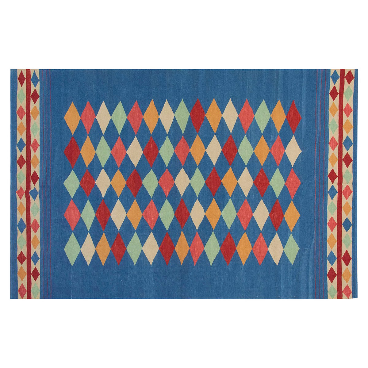 New Handmade Kilim 5'3 x 7'7 feet 161 x 231 cm