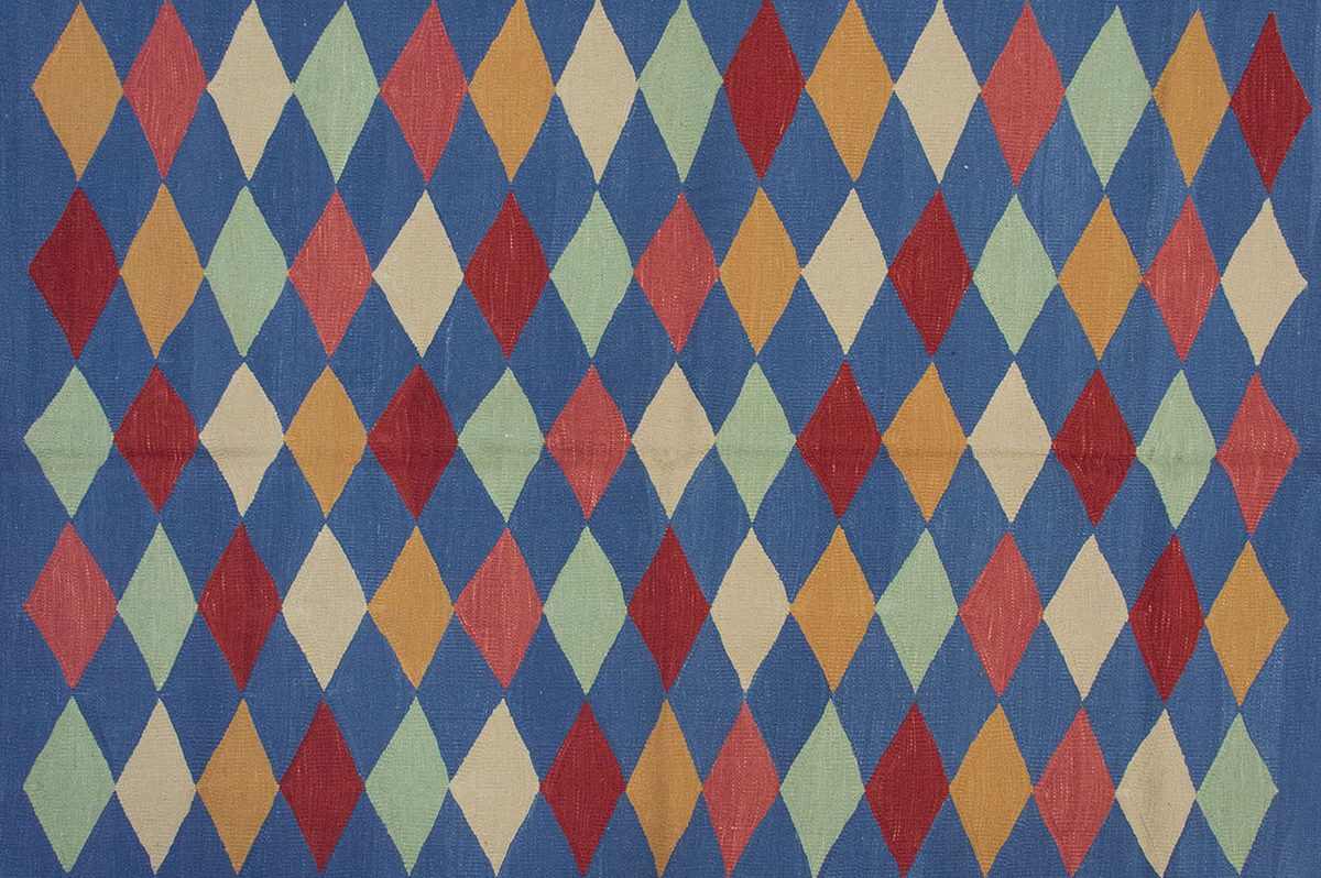 New Handmade Kilim 5'3 x 7'7 feet 161 x 231 cm