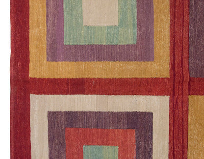New Handmade Kilim 5'3 x 7'8 feet 161 x 233 cm