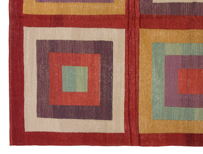 New Handmade Kilim 5'3 x 7'8 feet 161 x 233 cm
