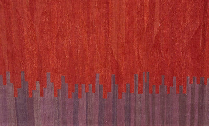 New Handmade Kilim 5'4 x 7'4 feet 162 x 224 cm