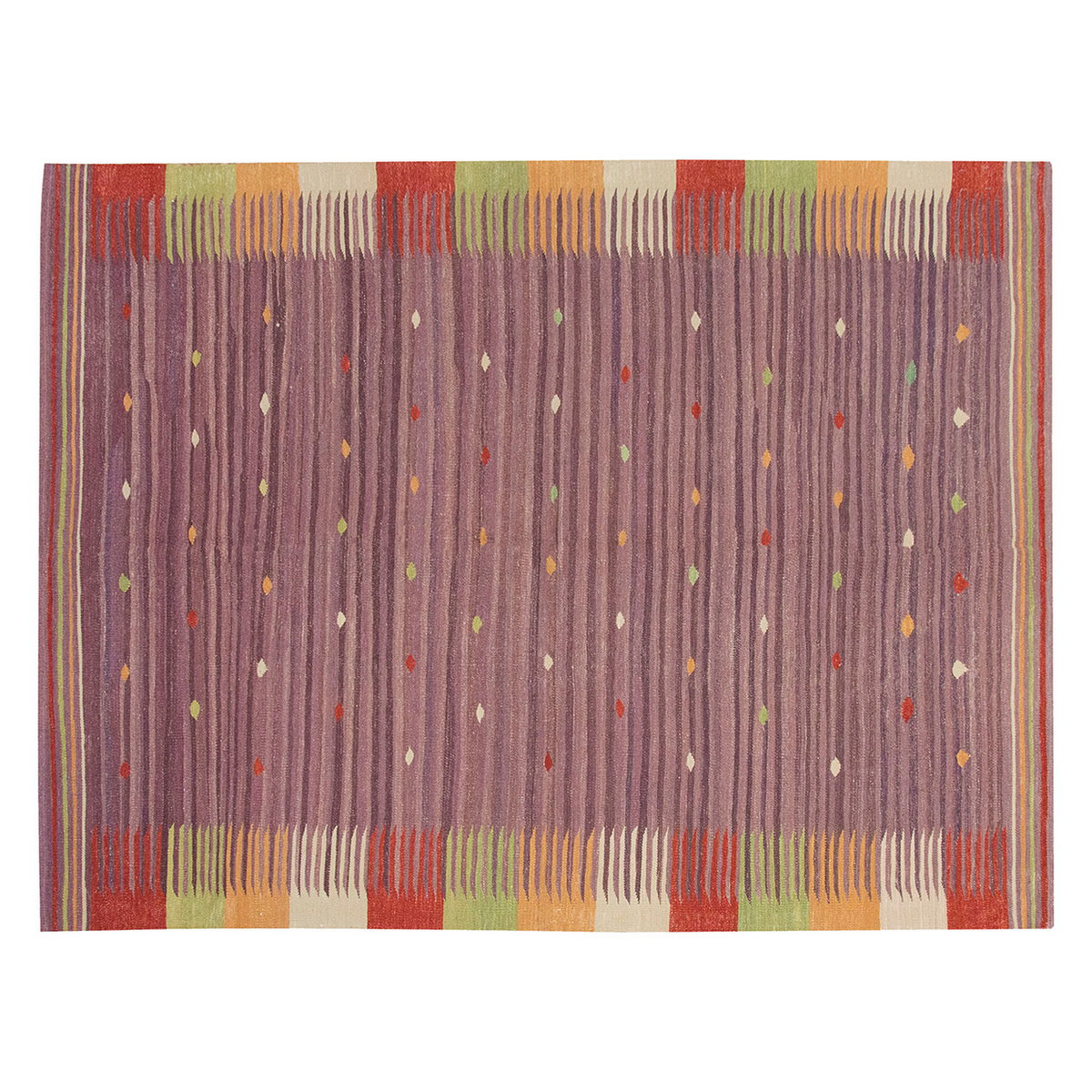 New Handmade Kilim 5 x 6'4 feet 151 x 194 cm