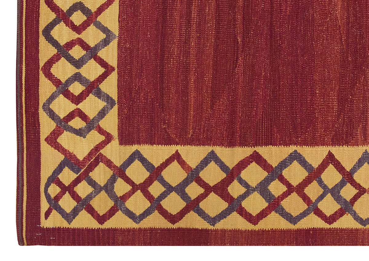 New Handmade Kilim 6'3 x 7'7 feet 190 x 230 cm