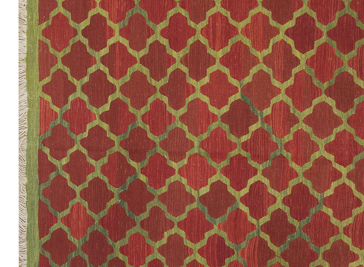New Handmade Kilim 6'9 x 13 feet 207 x 394 cm