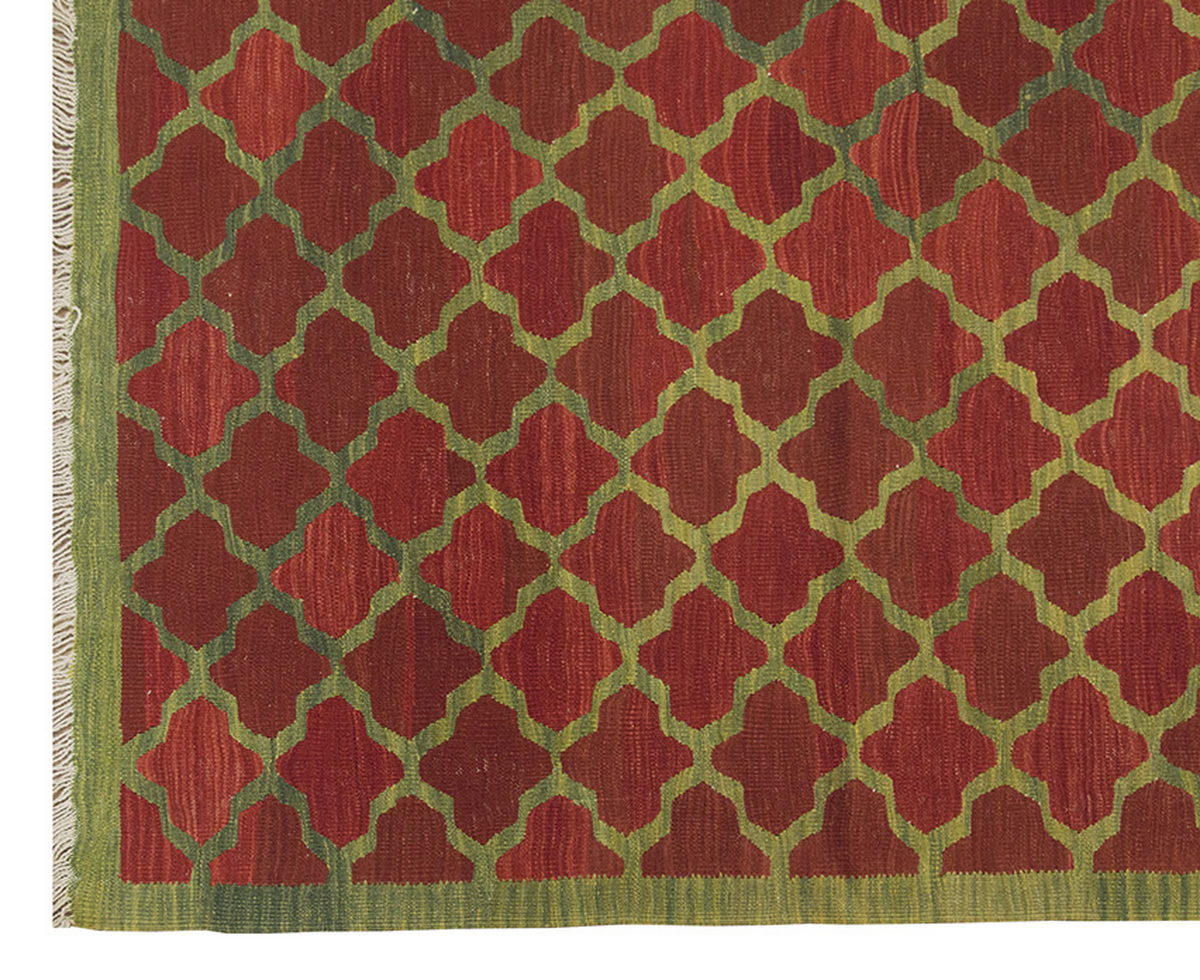 New Handmade Kilim 6'9 x 13 feet 207 x 394 cm