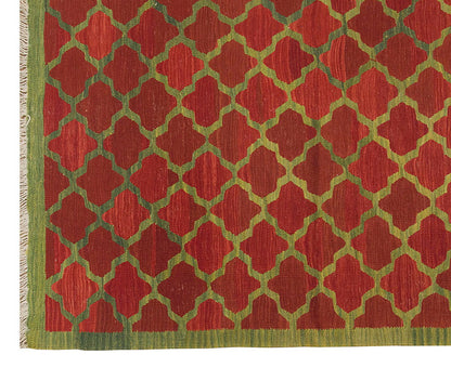 New Handmade Kilim 6'9 x 13 feet 207 x 394 cm