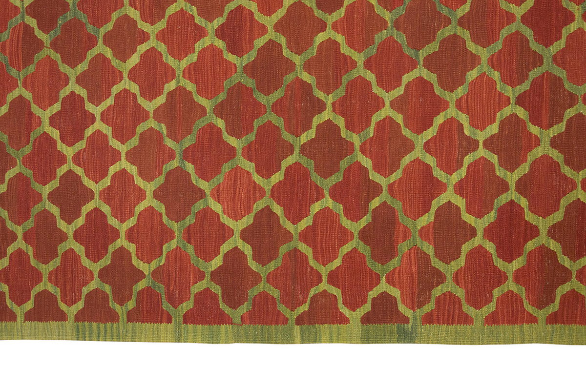 New Handmade Kilim 6'9 x 13 feet 207 x 394 cm
