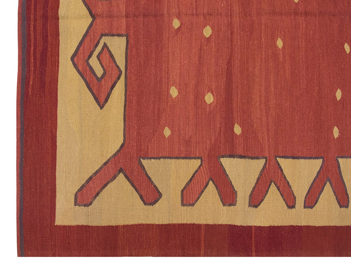 New Handmade Kilim 6 x 8'4 feet 179 x 253 cm