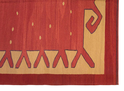 New Handmade Kilim 6 x 8'4 feet 179 x 253 cm