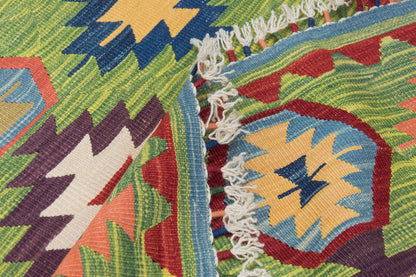 New Kilim Rug, Natural Color Kilim, 2'7 x 8 feet Kilim, 3x8 Kilim Rug,Turkish Kilim Rug,Oushak Kilim,Handwoven Kilim,Handspun Wool Kilim Rug