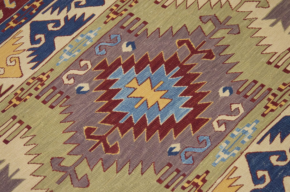 New Kilim Rug, Natural Color Kilim, 2'8 x 7'3 feet Kilim, 3x7 Kilim Rug,Turkish Kilim Rug,Oushak Kilim,Handwoven Kilim,Handspun Wool Kilim Rug