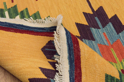 New Kilim Rug, Natural Color Kilim, 2'8 x 7 feet Kilim, 3x7 Kilim Rug,Turkish Kilim Rug,Oushak Kilim,Handwoven Kilim,Handspun Wool Kilim Rug