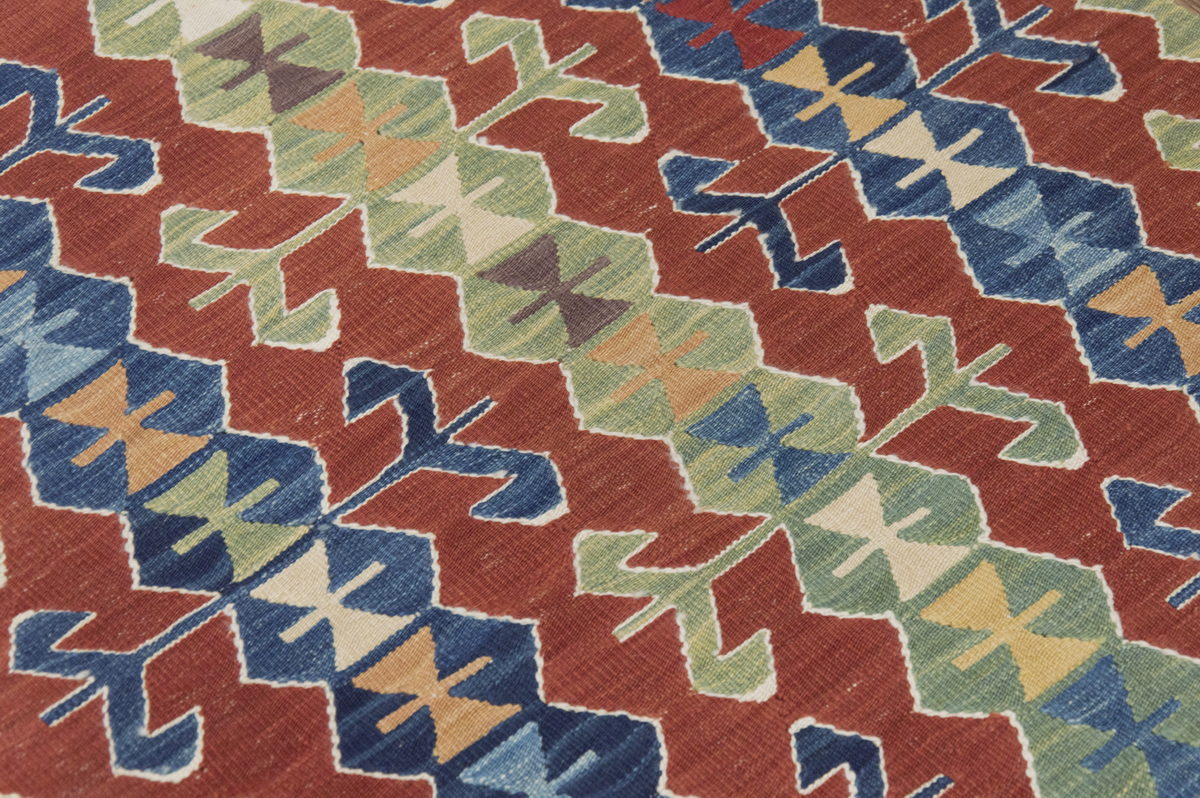New Kilim Rug, Natural Color Kilim, 2'8x7'7 feet Kilim, 3x8 Kilim Rug,Turkish Kilim Rug,Oushak Kilim,Handwoven Kilim,Handspun Wool Kilim Rug
