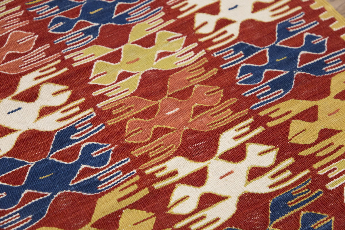New Kilim Rug, Natural Color Kilim, 2.4x7.7 feet Kilim, 2x8 Kilim Rug,Turkish Kilim Rug,Oushak Kilim,Handwoven Kilim,Handspun Wool Kilim Rug