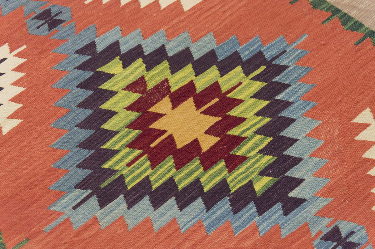 New Kilim Rug, Natural Color Kilim, 2.8x7.7 feet Kilim, 3x8 Kilim Rug,Turkish Kilim Rug,Oushak Kilim,Handwoven Kilim,Handspun Wool Kilim Rug