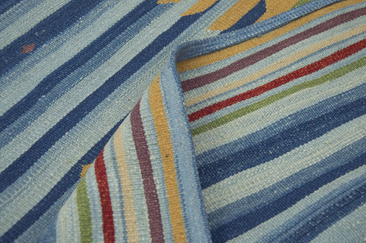 New Kilim Rug, Natural Color Kilim, 2.9 x 10 feet Kilim, 3x10 Kilim Rug,Turkish Kilim Rug,Oushak Kilim,Handwoven Kilim,Handspun Wool Kilim Rug