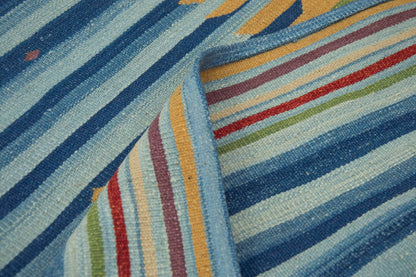 New Kilim Rug, Natural Color Kilim, 2.9 x 10 feet Kilim, 3x10 Kilim Rug,Turkish Kilim Rug,Oushak Kilim,Handwoven Kilim,Handspun Wool Kilim Rug