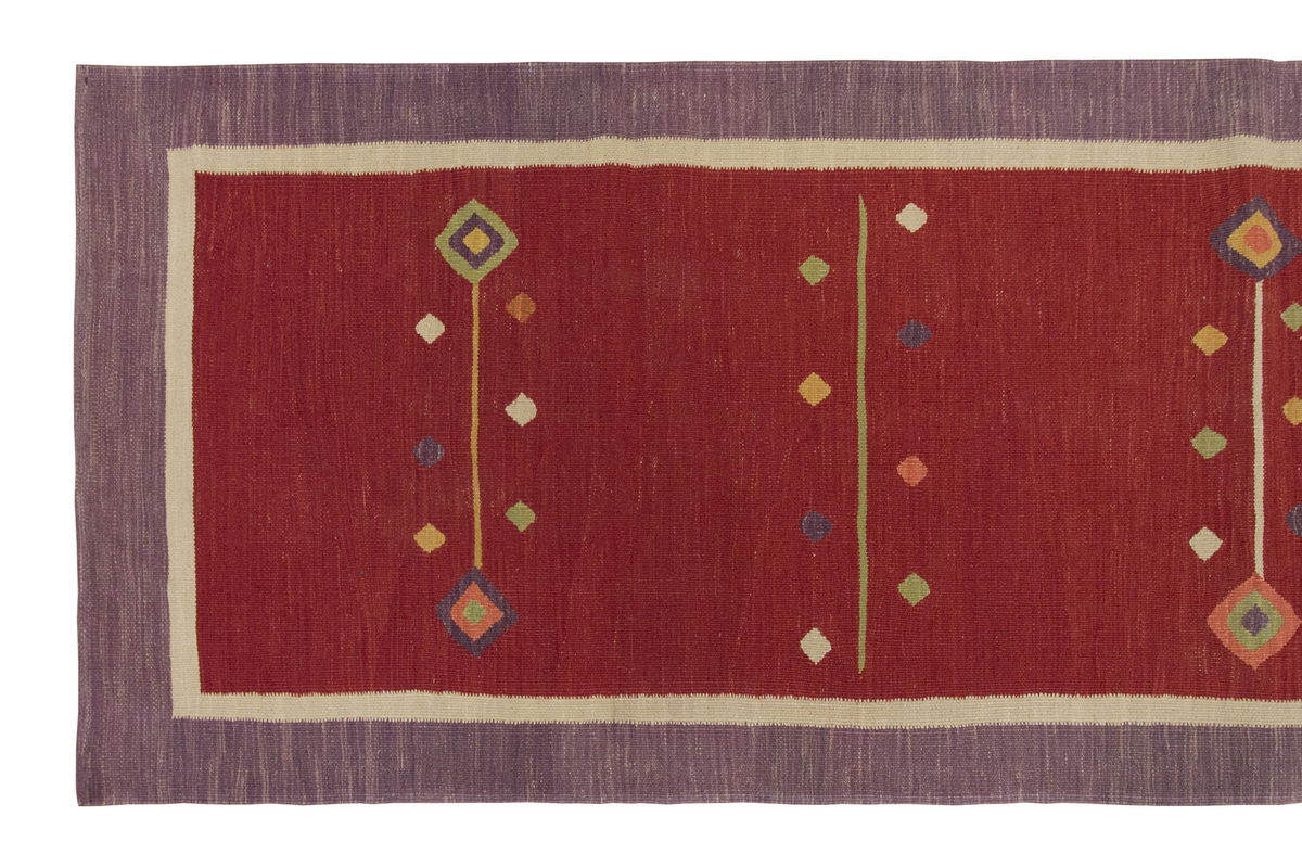 New Kilim Rug, Natural Color Kilim, 2.9 x 8.8 feet Kilim, 3x9 Kilim Rug,Turkish Kilim Rug,Oushak Kilim,Handwoven Kilim,Handspun Wool Kilim Rug