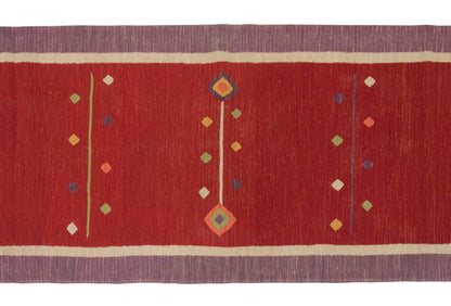 New Kilim Rug, Natural Color Kilim, 2.9 x 8.8 feet Kilim, 3x9 Kilim Rug,Turkish Kilim Rug,Oushak Kilim,Handwoven Kilim,Handspun Wool Kilim Rug