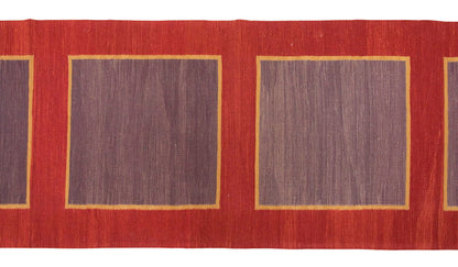 New Kilim Rug, Natural Color Kilim, 2.9x9.5 feet Kilim, 3x9 Kilim Rug,Turkish Kilim Rug,Oushak Kilim,Handwoven Kilim,Handspun Wool Kilim Rug