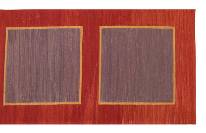 New Kilim Rug, Natural Color Kilim, 2.9x9.5 feet Kilim, 3x9 Kilim Rug,Turkish Kilim Rug,Oushak Kilim,Handwoven Kilim,Handspun Wool Kilim Rug