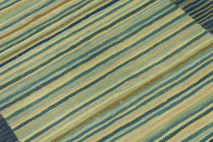 New Kilim Rug, Natural Color Kilim, 3 x 11.1 feet Kilim, 3x11 Kilim Rug,Turkish Kilim Rug,Oushak Kilim,Handwoven Kilim,Handspun Wool Kilim Rug