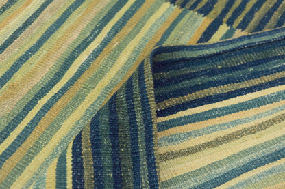 New Kilim Rug, Natural Color Kilim, 3 x 11.1 feet Kilim, 3x11 Kilim Rug,Turkish Kilim Rug,Oushak Kilim,Handwoven Kilim,Handspun Wool Kilim Rug