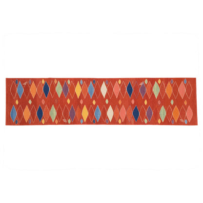 New Kilim Rug, Natural Color Kilim, 3x10 feet Kilim, 3x10 Kilim Rug,Turkish Kilim Rug,Oushak Kilim,Handwoven Kilim,Handspun Wool Kilim Rug