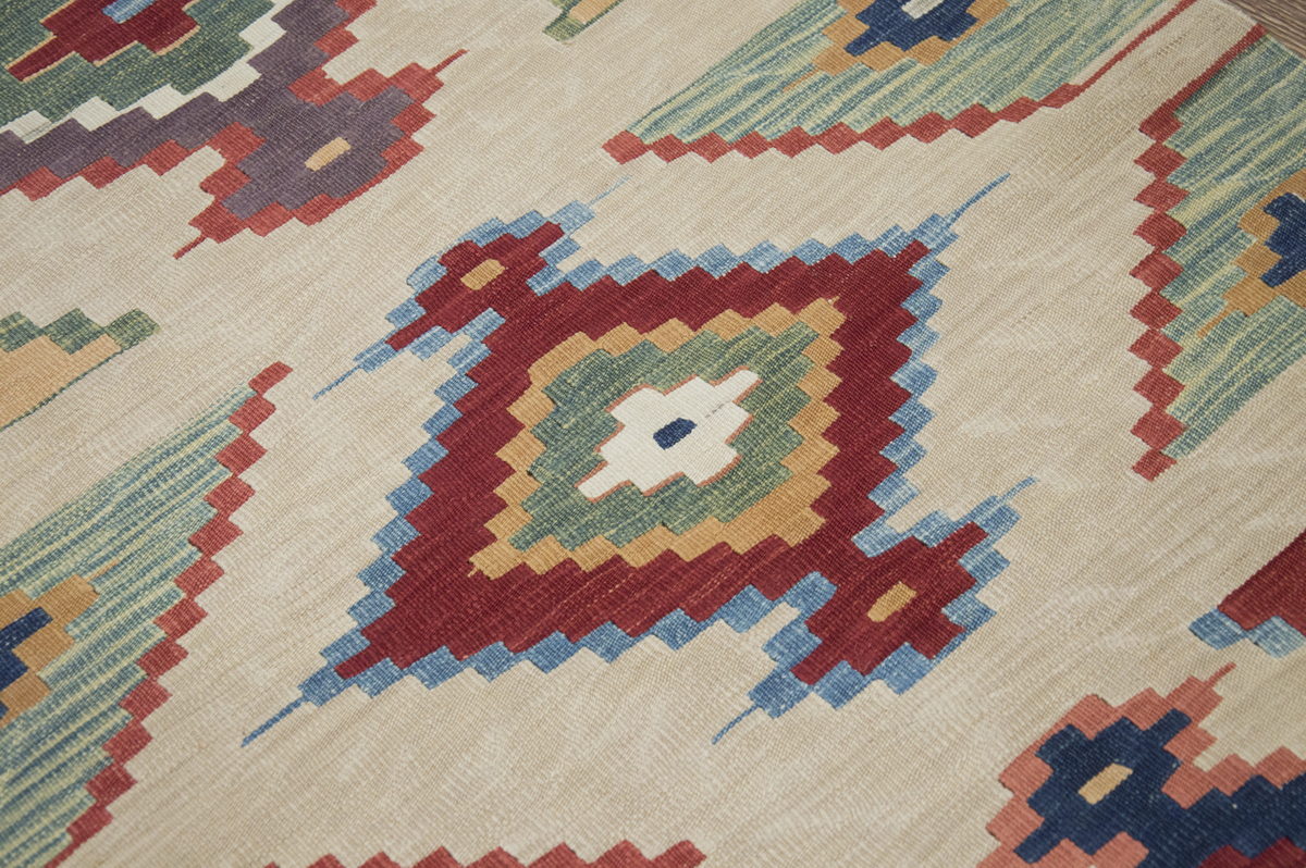 New Kilim Rug, Natural Color Kilim, 3x8.3 feet Kilim, 3x8 Kilim Rug,Turkish Kilim Rug,Oushak Kilim,Handwoven Kilim,Handspun Wool Kilim Rug
