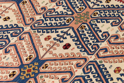 New Kilim Rug, Natural Color Kilim, 4.11x6.11 ft Kilim, 5x7 Kilim Rug,Turkish Kilim Rug,Oushak Kilim,Handwoven Kilim,Handspun Wool Kilim Rug
