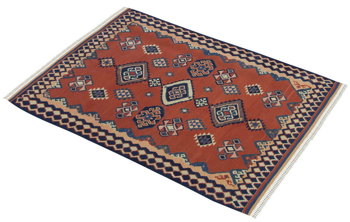 New Kilim Rug, Natural Color Kilim, 4.4x6.2 feet Kilim, 4x6 Kilim Rug,Turkish Kilim Rug,Oushak Kilim,Handwoven Kilim,Handspun Wool Kilim Rug