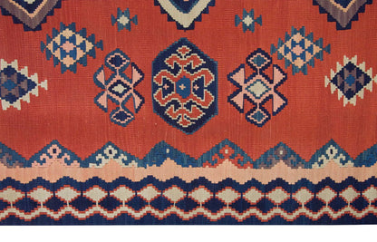New Kilim Rug, Natural Color Kilim, 4.4x6.2 feet Kilim, 4x6 Kilim Rug,Turkish Kilim Rug,Oushak Kilim,Handwoven Kilim,Handspun Wool Kilim Rug