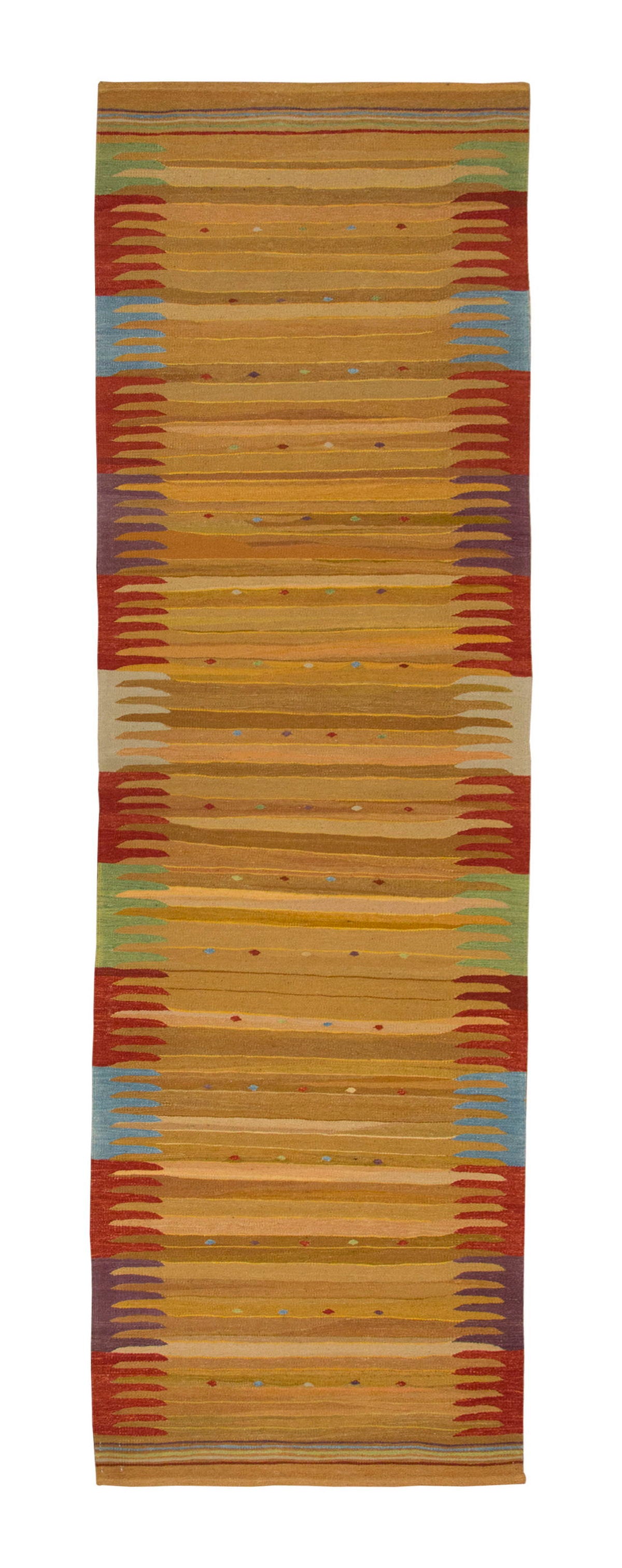 New Kilim Rug,Natural Color Kilim, 2.11x10.1 ft Kilim, 3x10 Kilim Rug,Turkish Kilim Rug,Oushak Kilim,Handwoven Kilim,Handspun Wool Kilim Rug