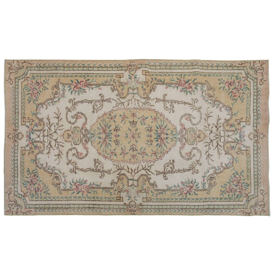 Oushak Rug 3'9" x 6'7" feet  115 x 200 cm