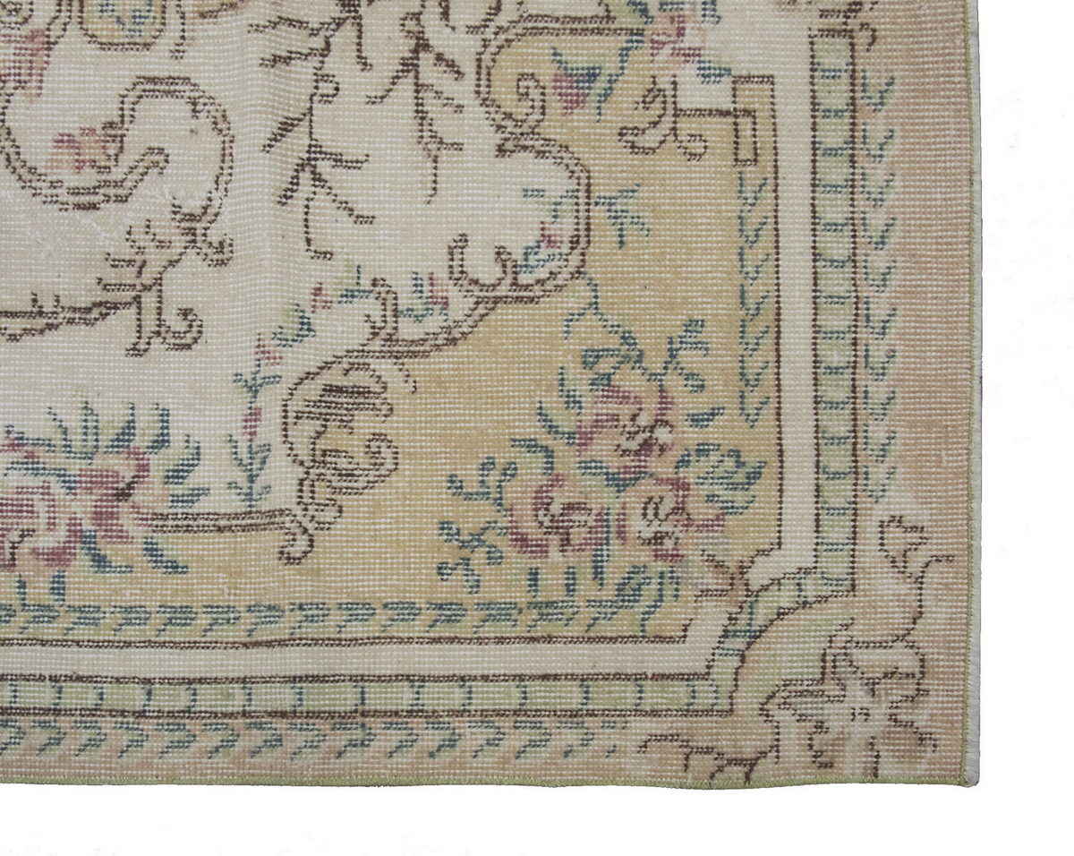 Oushak Rug 3'9" x 6'7" feet  115 x 200 cm