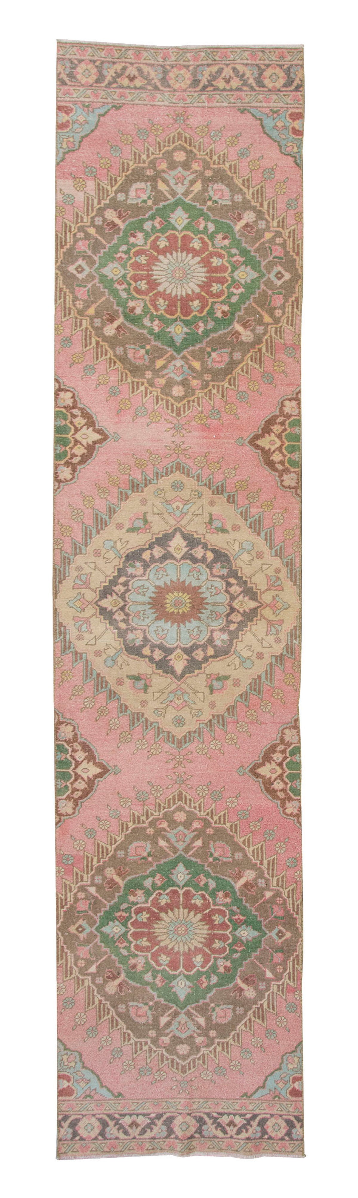 Runner Rug 2'10" x 12'6" feet 86 x 380 cm