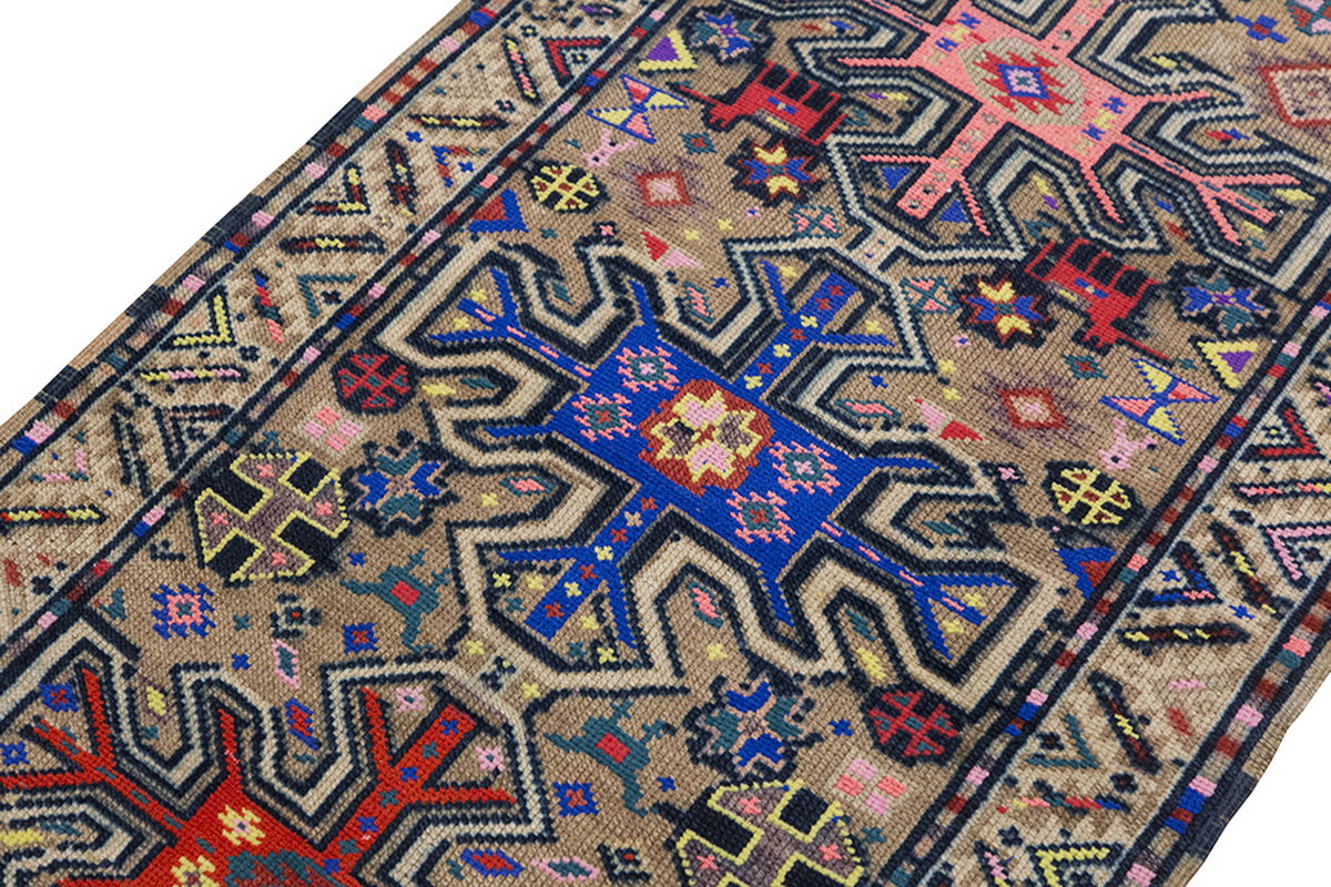 Runner Rug 2'11 x 10'5" feet 89 x 318 cm