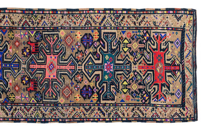 Runner Rug 2'11 x 10'5" feet 89 x 318 cm