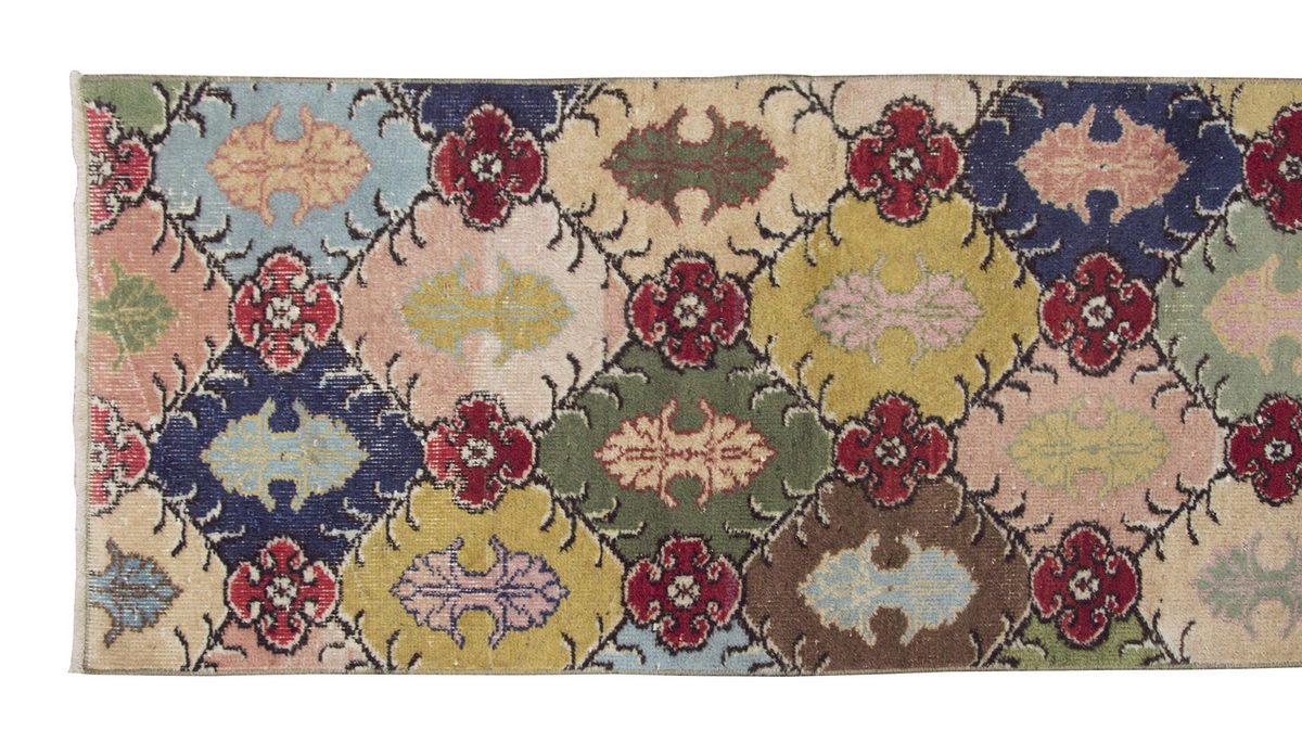 Runner Rug 2'2" x 8" feet  67 x 243 cm