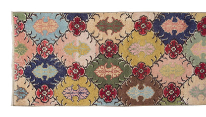 Runner Rug 2'2" x 8" feet  67 x 243 cm