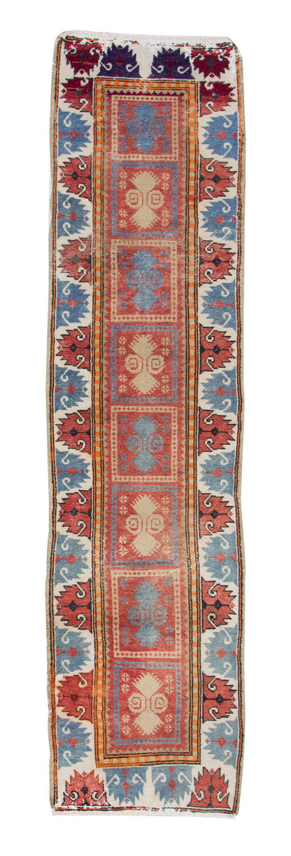 Runner Rug 2'3" x 9'5" feet 68 x 286 cm