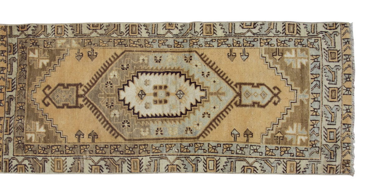 Runner Rug 2'4" x 10'8" feet  70 x 326 cm